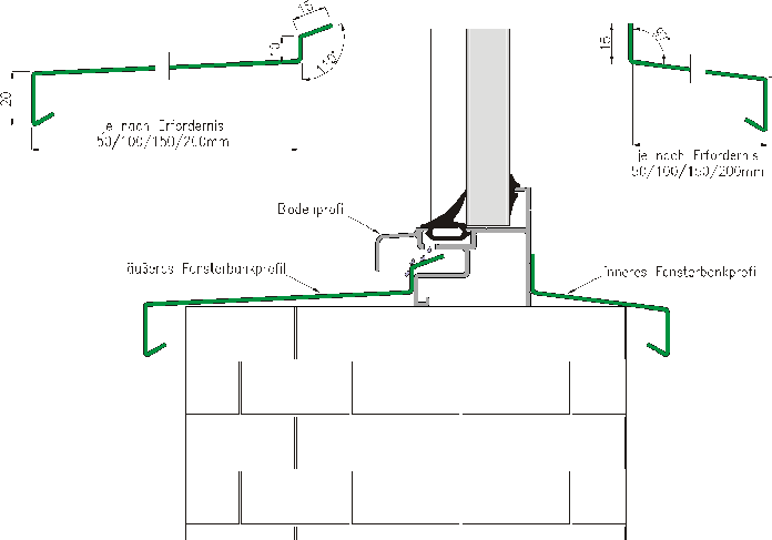 Fensterbankprofile Seie 21.eps